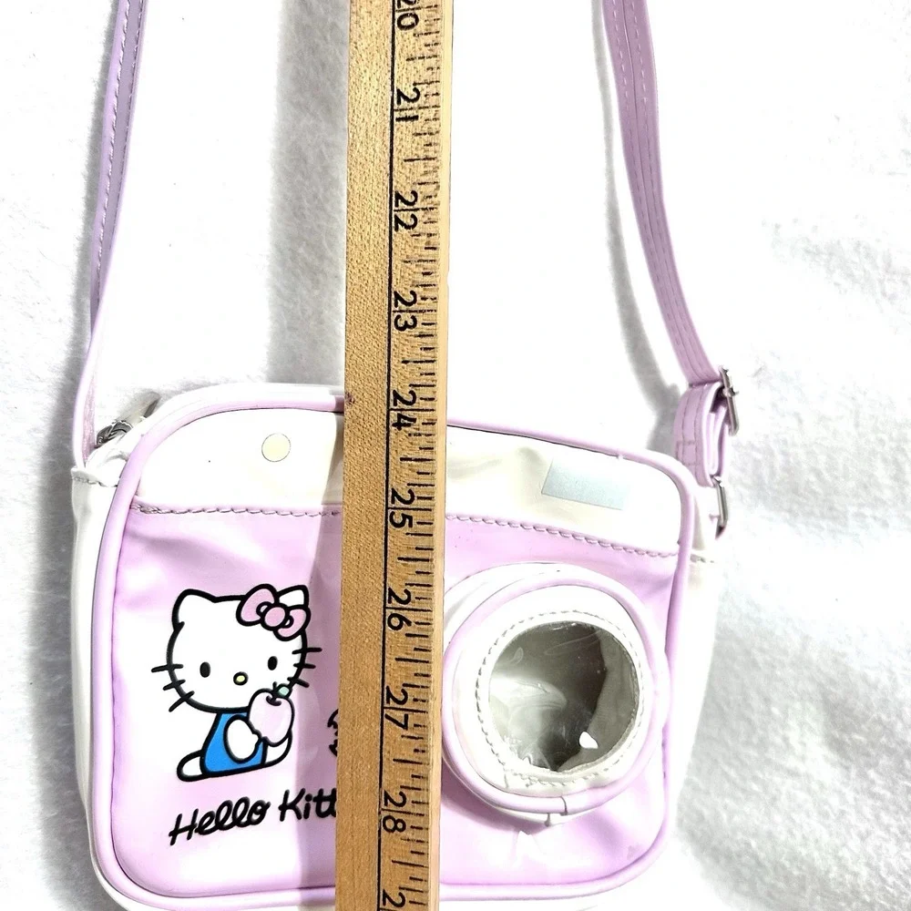 Sanrio Hello‎ Kitty Camera Purse Vinyl Novelty Adjustable Pink 3D